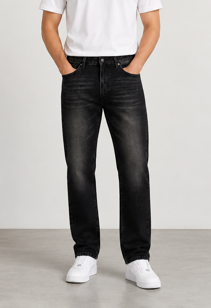 SBO WASH BLACK SKINNY JEANS REGULAR