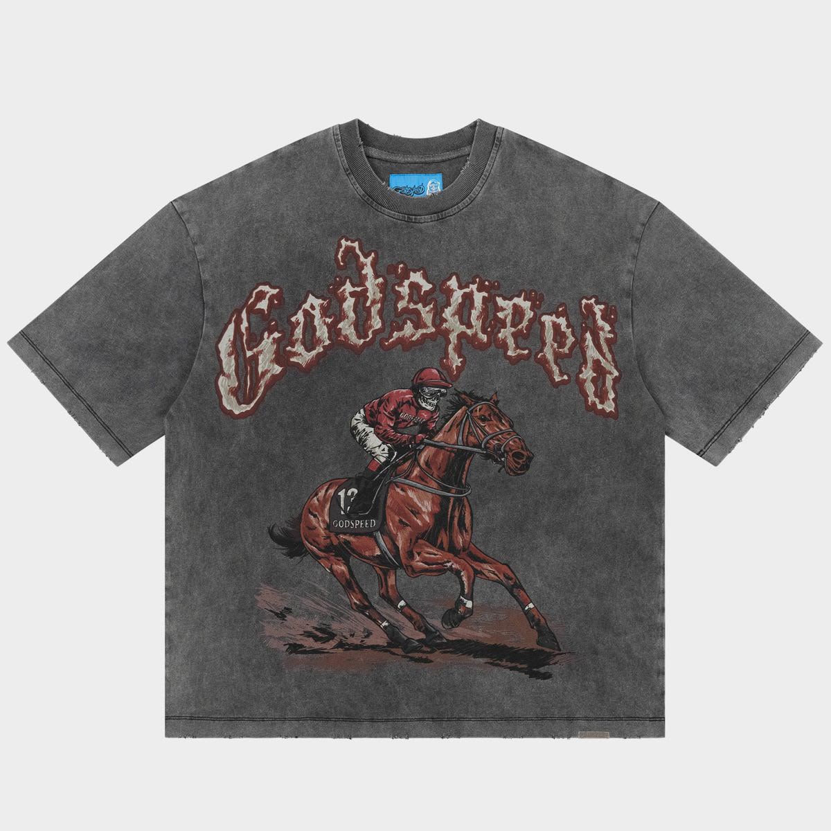 Godspeed Thoroughbred II NG T-shirt (Grey Wash)
