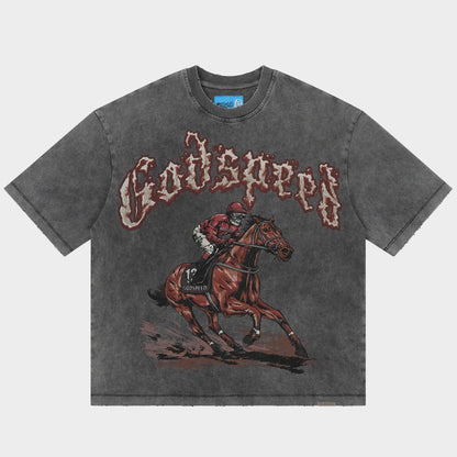 Godspeed Thoroughbred II NG T-shirt (Grey Wash)
