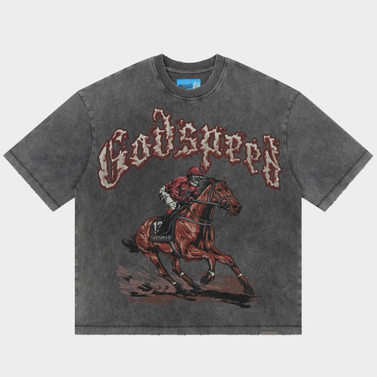 Godspeed Thoroughbred II NG T-shirt (Grey Wash)