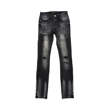 MIXED EMOTION Black “001” Denim