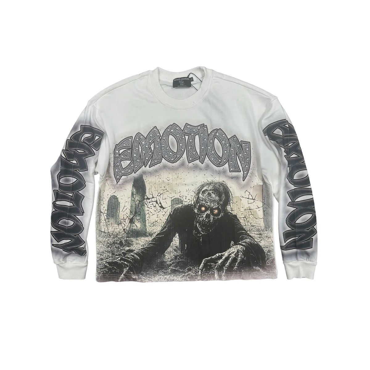 White resurrection long sleeve
