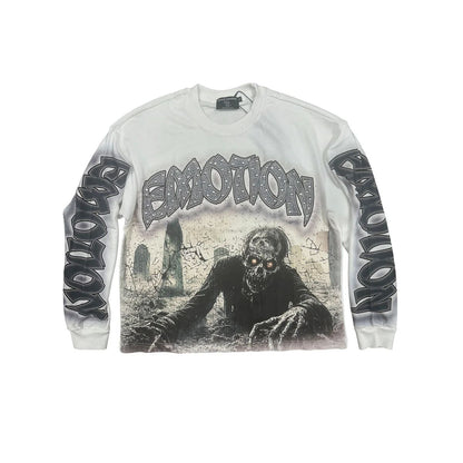 White resurrection long sleeve