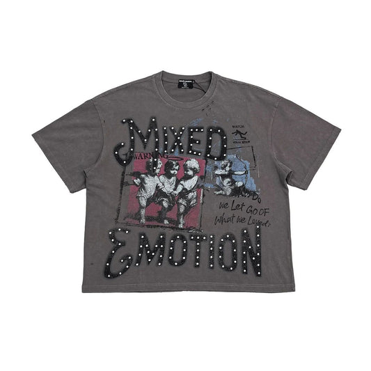 Grey friend tee