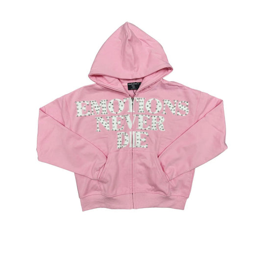 Pink end hoodie