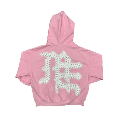 Pink end hoodie