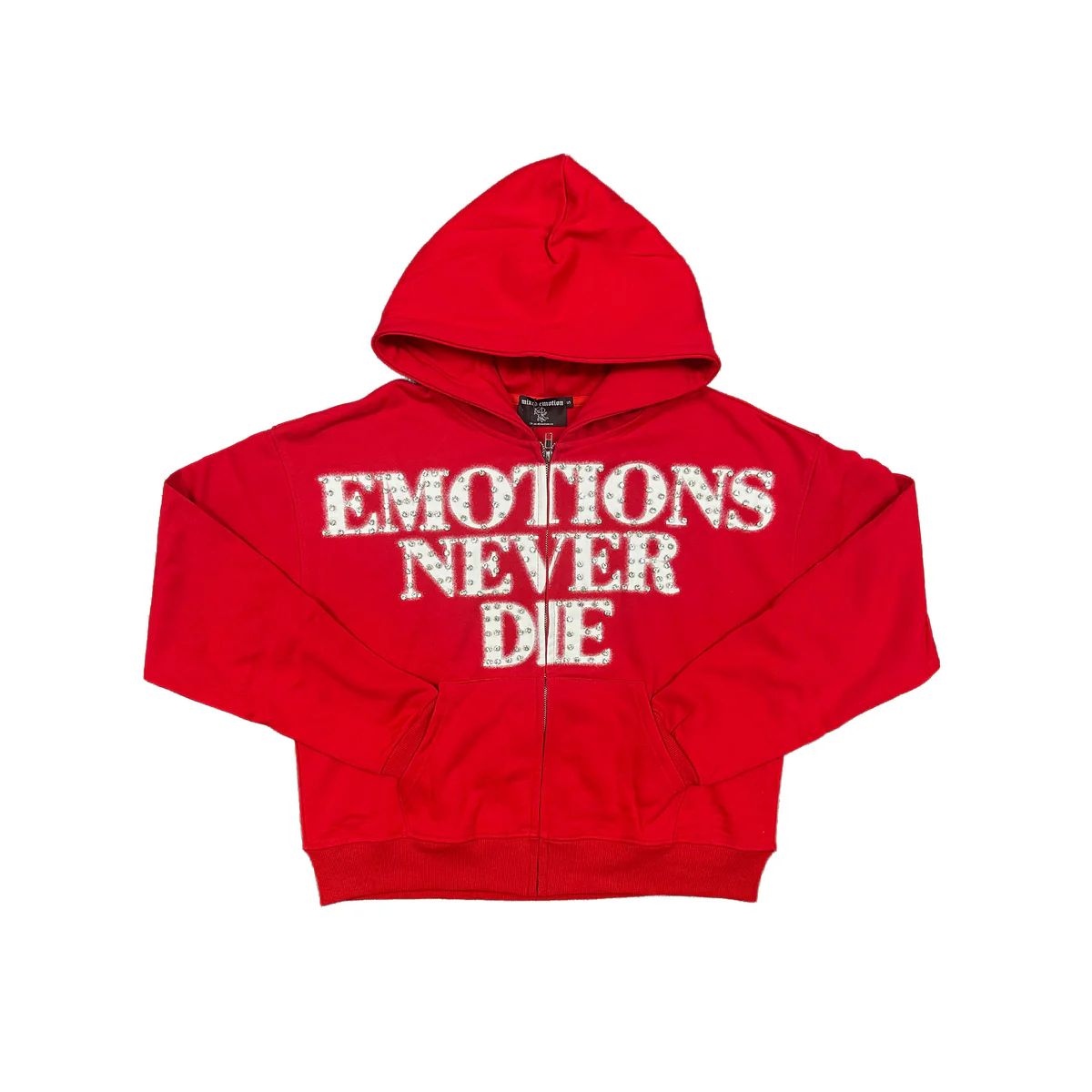 Red classic nylon jacket