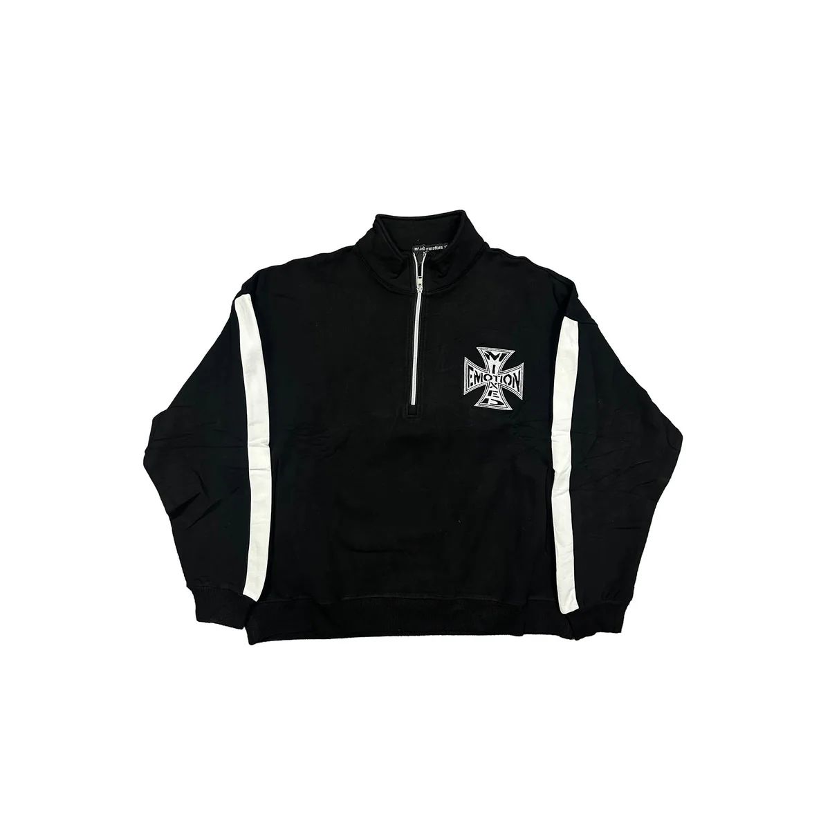 Black quarter zip jacket