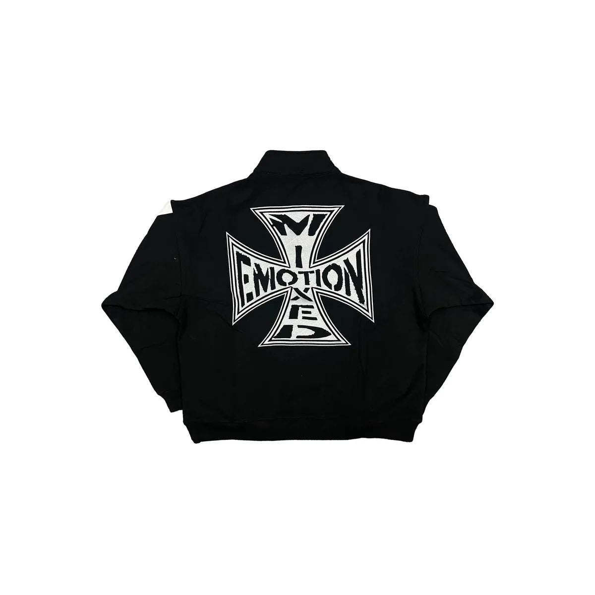 Black quarter zip jacket