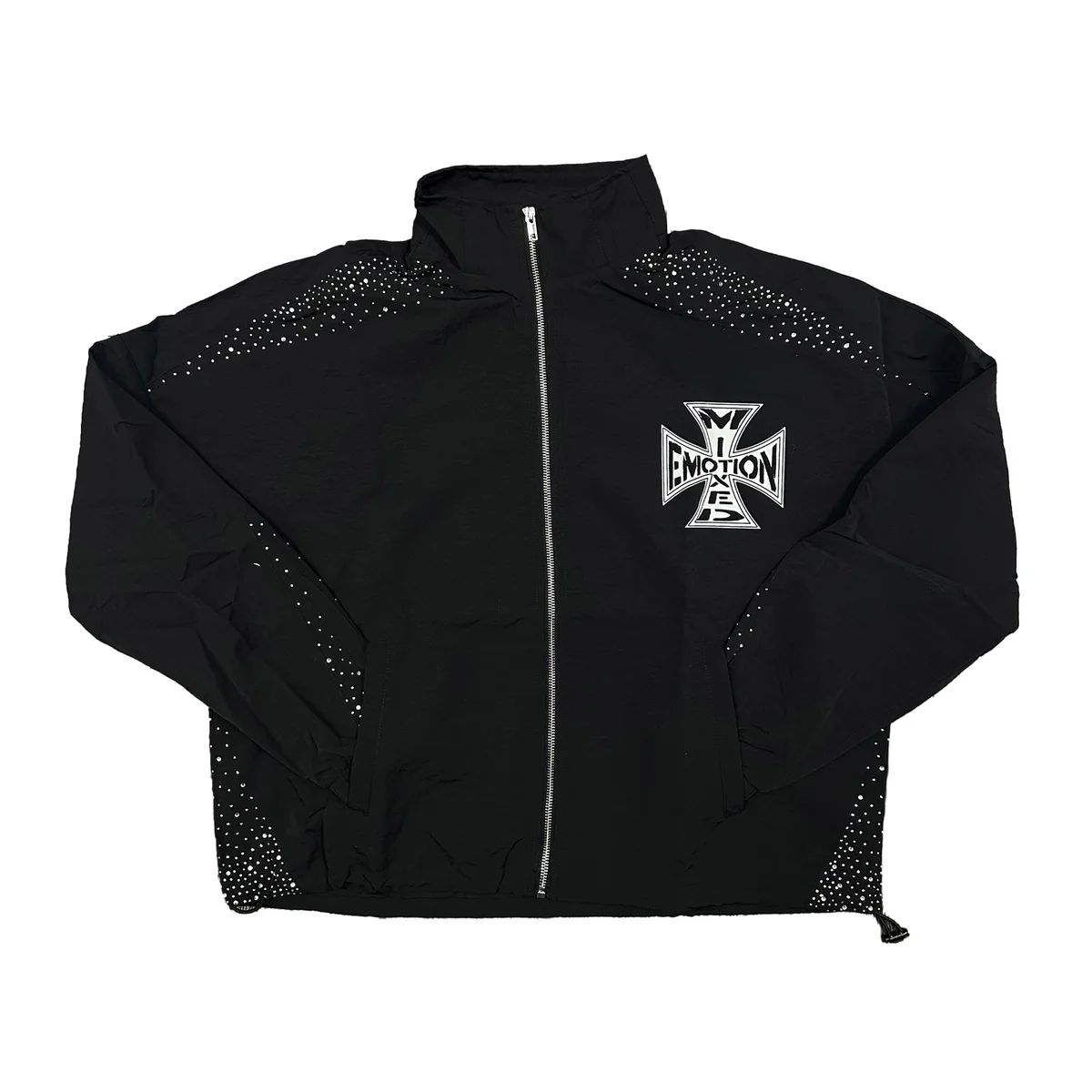 Black classic nylon jacket