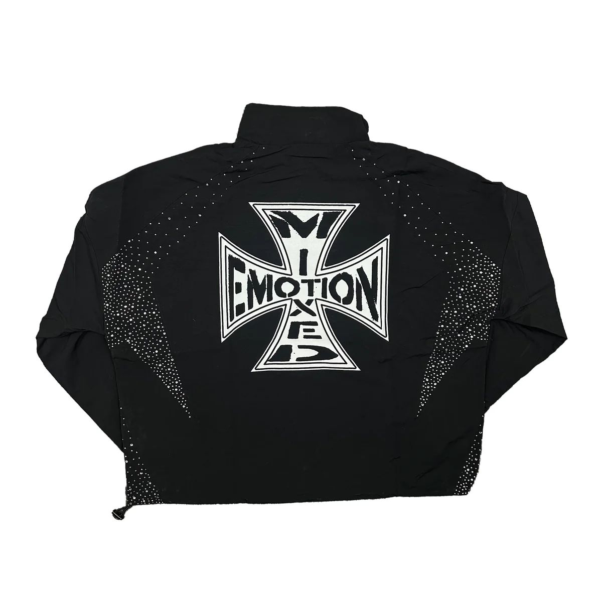 Black classic nylon jacket
