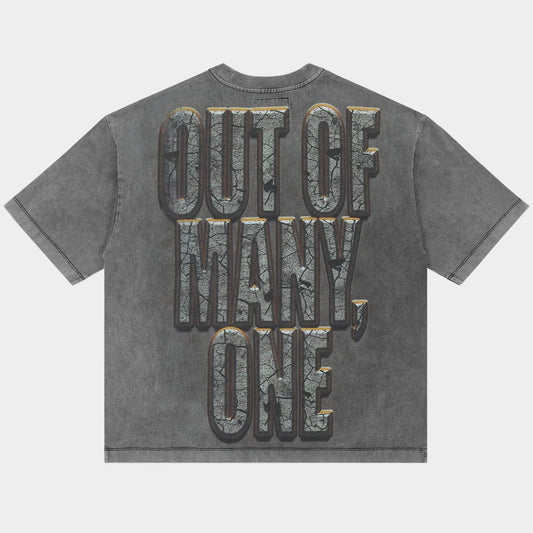 Godspeed Liberty Ruins Tee Grey T shirt