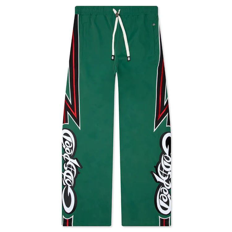 Godspeed NEW AGE TRACKPANTS (GREEN/RED)