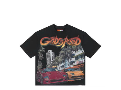 Godspeed SOUTH BEACH DRIVE T-SHIRT (BLACK)