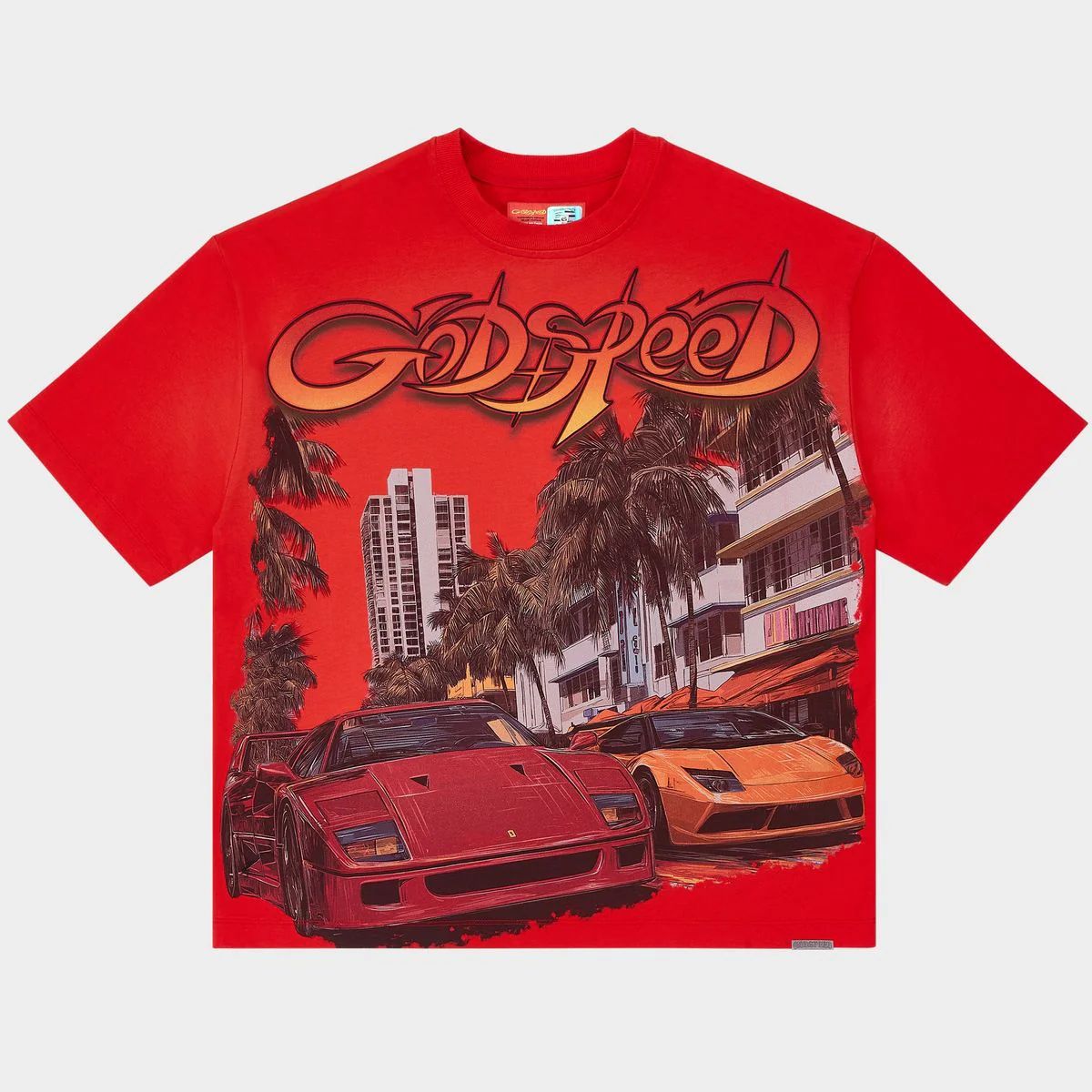 Godspeed South Beach Drive Miami Red