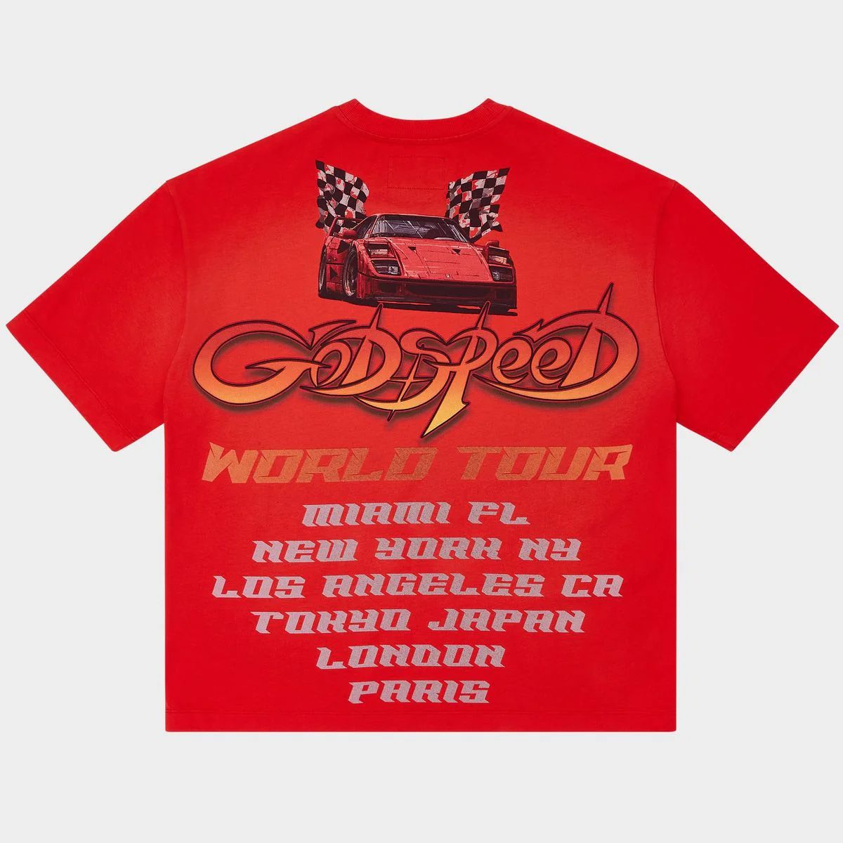 Godspeed South Beach Drive Miami Red