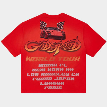 Godspeed South Beach Drive Miami Red