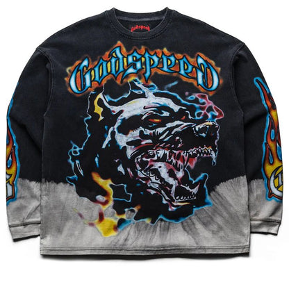 Godspeed OFF THE LEASH LS (BLACK WASH)