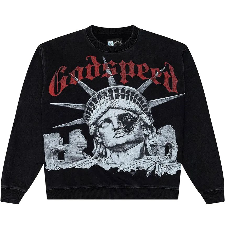 Godspeed R.O.M.E Sweatshirt 'Black Wash'