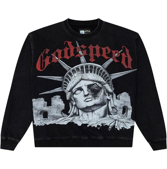 Godspeed R.O.M.E Sweatshirt 'Black Wash'