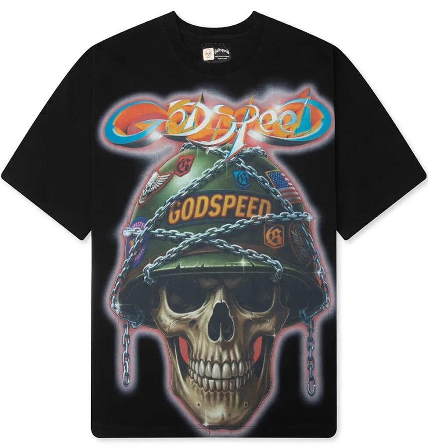Godspeed Badges of Honor T-shirt Black