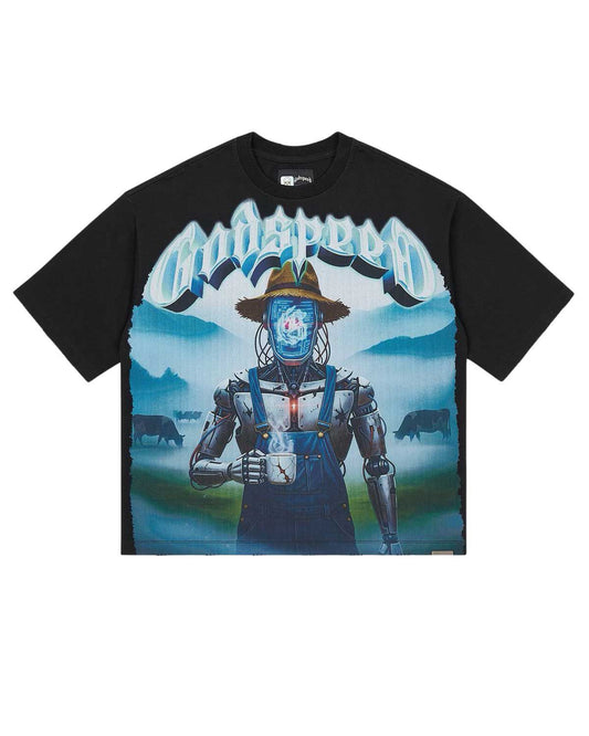 Godspeed Aura Farm T shirt Black