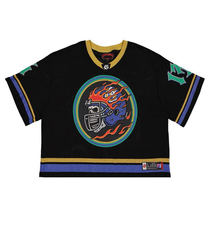 Godspeed new york first down jersey black/yelow/blue