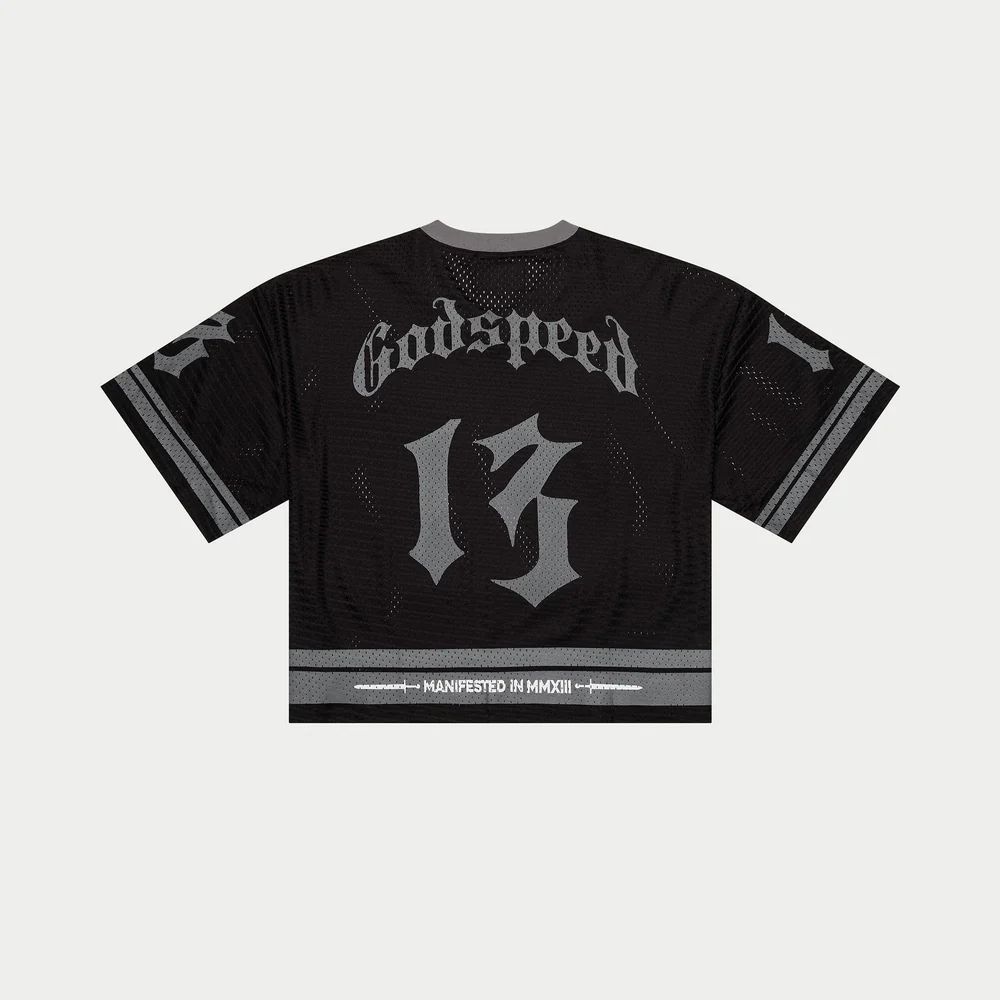 Godspeed new york first down jersey black grey