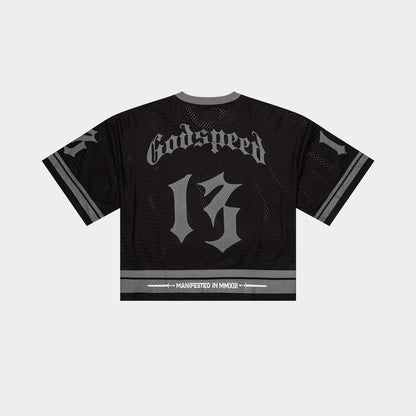 Godspeed new york first down jersey black grey