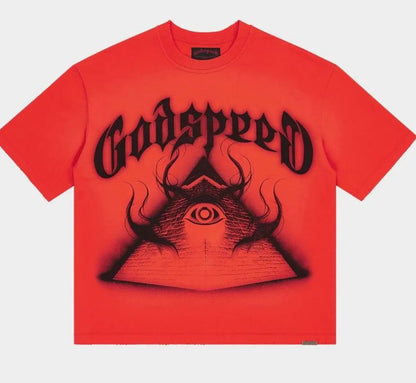 Godspeed A.S.E. T shirt Red