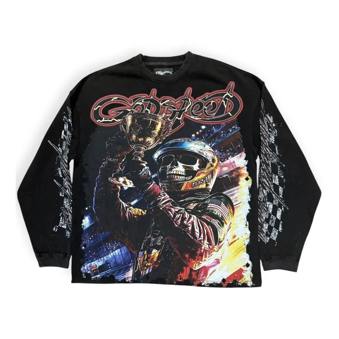 Godspeed Podium Dreams LS T-shirt Black