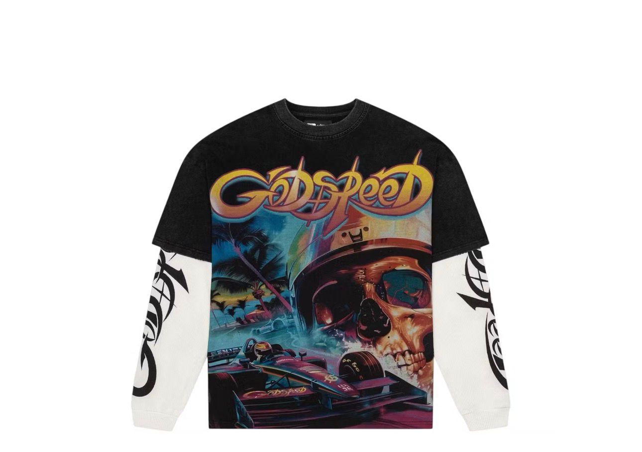 Godspeed F1 Dreams Layered T-Shirt 'Black'