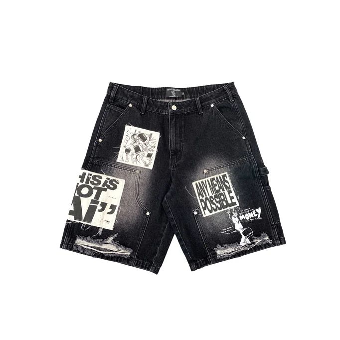 Mixed emotions Jeans shorts